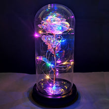 Load image into Gallery viewer, LED Light-Up Eternal Forever Rose Gift