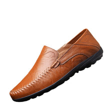 Load image into Gallery viewer, Men's Fashion PU Leather Shoes Comfortable Lazy Shoes