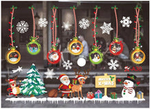 Load image into Gallery viewer, Christmas Window Stickers Merry Christmas Decorations