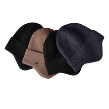 Load image into Gallery viewer, Men Winter Knitted Wool Beani Hat