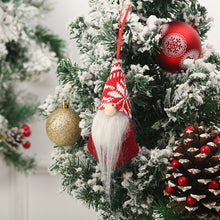 Load image into Gallery viewer, 4 Pack Gnome Christmas Ornaments Home Decor