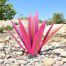 Load image into Gallery viewer, Tequila Rustic Sculpture DIY Metal Agave Plant Garden Yard Art Decoration