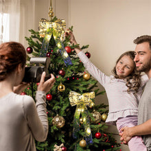 Load image into Gallery viewer, Christmas Decoration Bow Ribbon String Lights