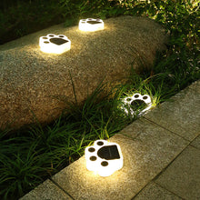 Load image into Gallery viewer, 2 Pack Solar Bear Paw Light