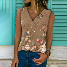 Load image into Gallery viewer, Female Floral Printed T Shirt Casual Streetwear