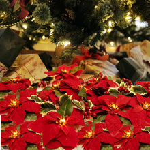 Load image into Gallery viewer, 3M 20LED Christmas poinsettia lantern string