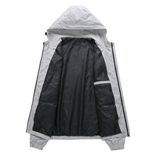Load image into Gallery viewer, Business leisure High Quality Men's Zipper Hooded Jacket