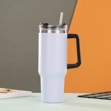 Load image into Gallery viewer, 40oz (1200ml) Tumbler with Straw ,Insulated Reusable Travel Smoothie Bottle