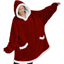 Load image into Gallery viewer, Oversized Lazy Poncho Hoodie