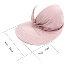 Load image into Gallery viewer, Women Sport Sun Visor Hats