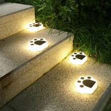 Load image into Gallery viewer, 2 Pack Solar Bear Paw Light