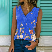 Load image into Gallery viewer, Female Floral Printed T Shirt Casual Streetwear