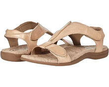 Load image into Gallery viewer, Flat arch massage Velcro word casual beach sandals