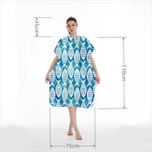 Load image into Gallery viewer, Hooded Bath Towel Microfiber Draped Cape Beach Quick Drying Bathrobe