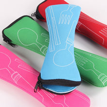 Load image into Gallery viewer, 2 Pcs Portable Tableware Bag