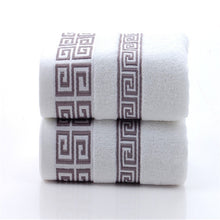 Load image into Gallery viewer, 2 Pcs Pure Cotton Towel For Adults Quick-Dry Thicken Soft Face Towels Absorbent