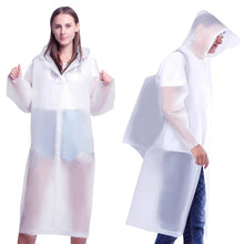 Load image into Gallery viewer, Tourism Outdoor Hiking Rain Poncho Hooded Rain Coat