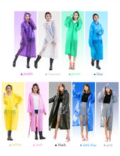 Load image into Gallery viewer, Tourism Outdoor Hiking Rain Poncho Hooded Rain Coat