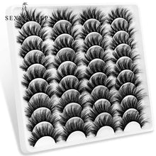 Load image into Gallery viewer, 20 Pair 3D Faux Mink Lashes Natural Fluffy False Eyelashes