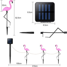 Load image into Gallery viewer, 3 Pack Solar Led Lamp Waterproof Outside Deco Solar Light Christmas Decoration