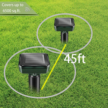 Load image into Gallery viewer, Farm Outdoor Solar Mouse Repeller Vibration Ultrasonic
