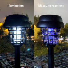 Load image into Gallery viewer, Solar Power Electric Mosquito Killer Lamp LED Anti Mosquito Outdoor Garden Light