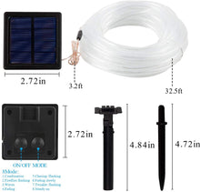 Load image into Gallery viewer, 12M LED Solar Power Rope Tube Lamps