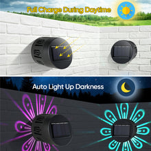 Load image into Gallery viewer, Outdoor Courtyard Waterproof Solar Wall Lamp