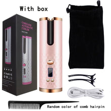 Load image into Gallery viewer, Rechargeable Automatic hair curling iron electric