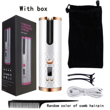 Load image into Gallery viewer, Rechargeable Automatic hair curling iron electric