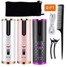 Load image into Gallery viewer, Rechargeable Automatic hair curling iron electric