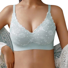 Load image into Gallery viewer, 2 Pcs Newest Print Wirefree lace Seamless Bra for Sports