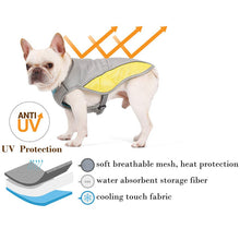 Load image into Gallery viewer, Summer Dog Cooling Vest Clothes