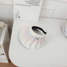 Load image into Gallery viewer, Women's summer big eaves sun hat gradual change empty shell sun hat