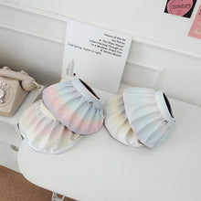 Load image into Gallery viewer, Women's summer big eaves sun hat gradual change empty shell sun hat