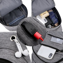 Load image into Gallery viewer, USB Charging Shoulder Bag