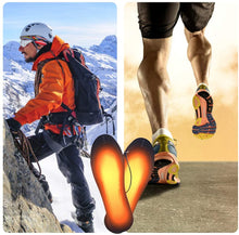 Load image into Gallery viewer, 1 Pair USB Heated Shoe Insoles