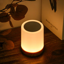 Load image into Gallery viewer, USB Rechargeable Touching Control Bedside Light Dimmable Table Lamp