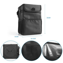 Load image into Gallery viewer, Car Trash Can with Lid and Storage Pockets