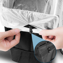 Load image into Gallery viewer, Car Trash Can with Lid and Storage Pockets