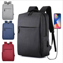 Load image into Gallery viewer, Business Backpack Laptop Bag 14 Inch With USB Charging Port