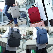 Load image into Gallery viewer, Business Backpack Laptop Bag 14 Inch With USB Charging Port