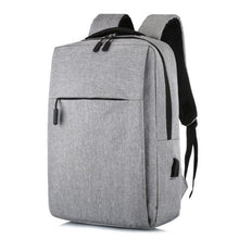Load image into Gallery viewer, Business Backpack Laptop Bag 14 Inch With USB Charging Port