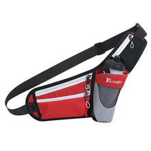 Load image into Gallery viewer, Running Waist Bag Fanny Pack with Water Bottle Holder