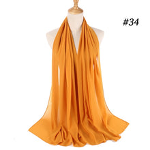 Load image into Gallery viewer, Chiffon hijab scarf