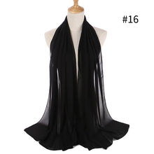 Load image into Gallery viewer, Chiffon hijab scarf