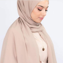 Load image into Gallery viewer, Chiffon hijab scarf