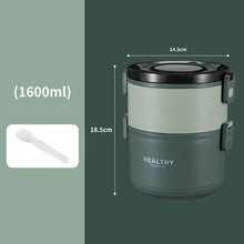 Load image into Gallery viewer, Multiple Layers Stainless Steel Thermal Lunch Box