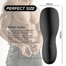 Load image into Gallery viewer, Penis Delay Trainer Vibrator Male Masturbator
