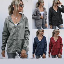 Load image into Gallery viewer, Light Women Outdoor Hoodie Windbreakder
